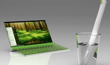 PlantBook - Water Laptop