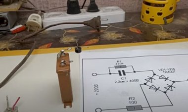 Простая мигалка на 220 вольт.  Своими Руками!