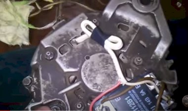 Снова колхоз-ремонт Генератор Ниссан 12в 110а