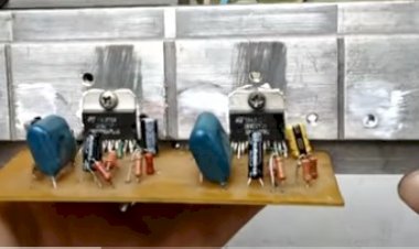 Супер-Усилитель. Цена-качество-мощность. Своими руками! тда7294!