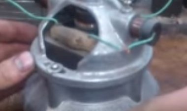 Разбор и сбор двигателя МД010 пылесоса "Ракета".