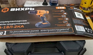 Обзор нового шуруповерта "Вихрь" ДА-18Л-2КА.