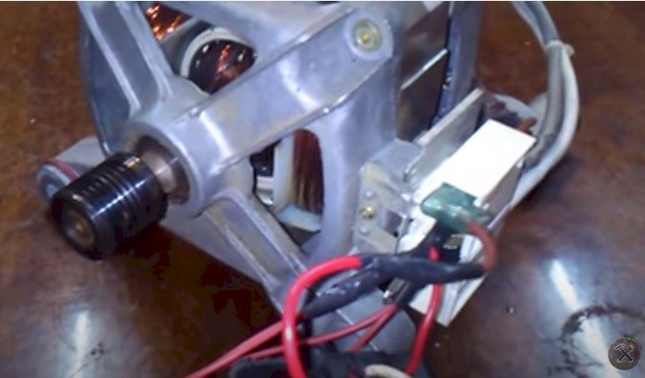 Регулируем обороты двигателя стиральной машины Вариант 1 Кнопка дрели