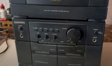 Обзор и маленький ремонт музыкального центра "DAEWOO".