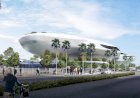 Идёт строительство музея искусств режиссера Джорджа Лукаса, в выставочном парке Лос-Анджелеса