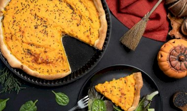 Хоть и не страшно, но зато вкусно!: рецепт тыквенного пирога с сыром на Хэллоуин