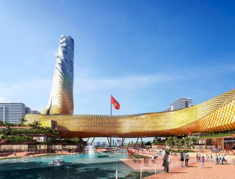 "Башня дракона" в Ханое преобразит достопримечательность Вьетнама