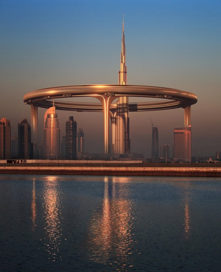 Предложен новый тип современного символа города вокруг Бурдж-Халифа в Дубае