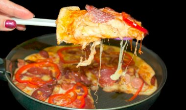 ПИЦЦА на СКОВОРОДЕ за 5 МИНУТ