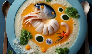 Суп-пюре с морепродуктами