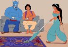 Жизнь персонажей Диснея в современных условиях