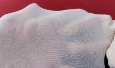 Отбеливаю капрон и делаю потрясающие куклы.