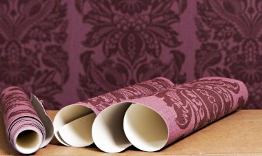 Как самостоятельно поклеить текстильные обои