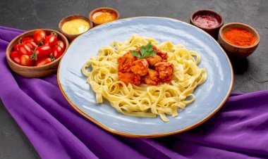 Простой рецепт спагетти с соусом