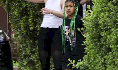 "Она просто несчастная девочка":  дочь Ким Кардашьян несчастна рядом с мачехой и Канье Уэст