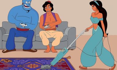 Жизнь персонажей Диснея в современных условиях