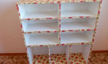 Стеллаж из фанеры своими руками для дачи или летнего домика, себестоимость 670 рублей. Показываю, как сделала