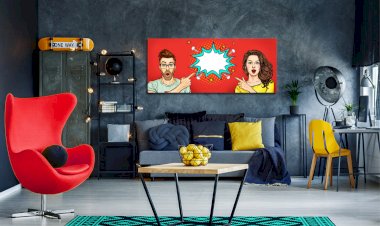 Стиль поп-арт: как это выглядит в интерьере дома, квартиры