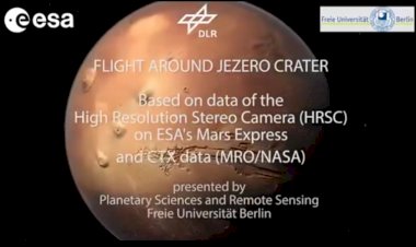 Марс. Полёт над Езеро