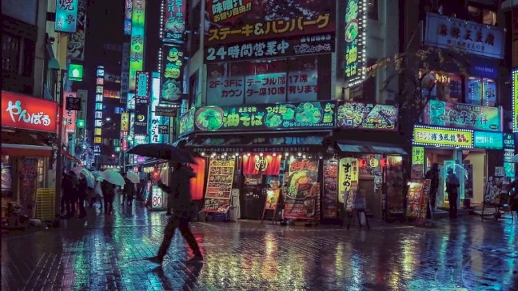 15 ночных фотографий доказывающих что Токио город настоящего киберпанка