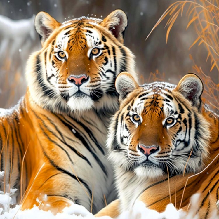 Даже амурские тигры могут быть беззащитными