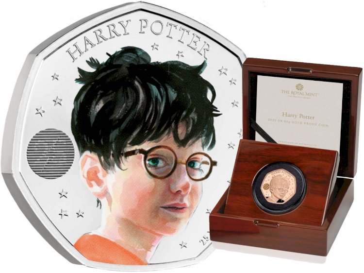 Британцы выпустили монеты с Гарри Поттером, Дамблдором, Хогвардсом и поездом "Хогвардс-Экспресс"