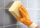 Чем отмыть плитку в ванной