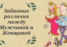 Забавные Различия между Мужчиной и Женщиной