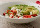 Рецепт Салат с авокадо, творогом и болгарским перцем