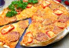 Рецепт Пицца из лаваша в духовке