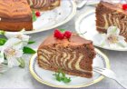 Рецепт Зебра торт классический в духовке