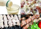 Шашлык на кефире