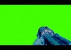 Бесплатный эффект зеленого экрана громового пистолета