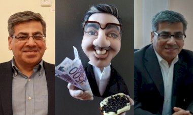 Шаржевые куклы из капрона