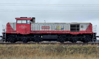 Тепловоз ТЭМ2 после модернизации (PL-ZPK 15D/A-120 с дизелем Caterpillar 3512C)