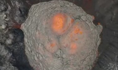 Так начинается извержение вулкана...