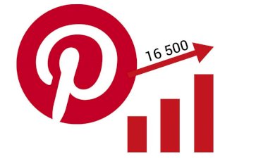 Мои результаты за 1-й месяц ведения странички на Pinterest