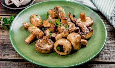 Рецепт Чесночные шампиньоны