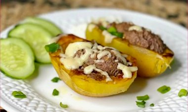 Рецепт Картофельные лодочки