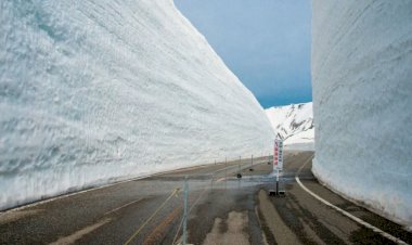 Снежный коридор глубиной 20 метров: в Японии открывается Юки-но Отани