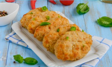 Рецепт Сочные котлеты из куриного фарша в духовке