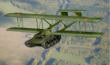 Как один танк попытался стать самолетом и что из этого вышло - шокирующая история!