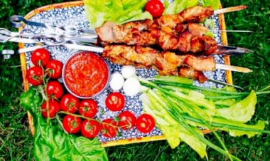 Рецепт Шашлык из свинины на углях на мангале