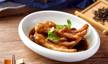 Куриные лапки в соевом соусе и пиве