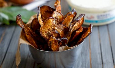 Чипсы из баклажанов со специями