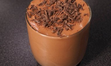 Шоколадный мусс со сливками