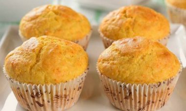 Простые кексы на сметане