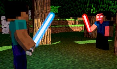 Майнкрафт - Световой меч