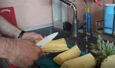 Как правильно резать ананас