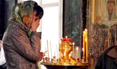 Яжемать в церкви